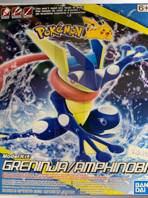 Bandai Spirits: Pokémon Model Kit - Greninja Toys & Plushes Bandai   