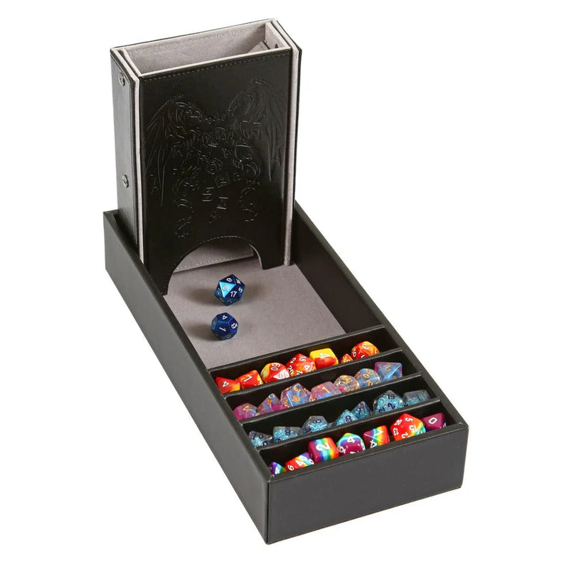 Forged Gaming: Citadel Dice Tower and Dice Tray (Grey) Dice & Gaming Accessories Forged Gaming