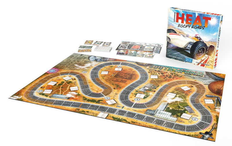 Heat: Rocky Roads Expansion Board Games Days of Wonder