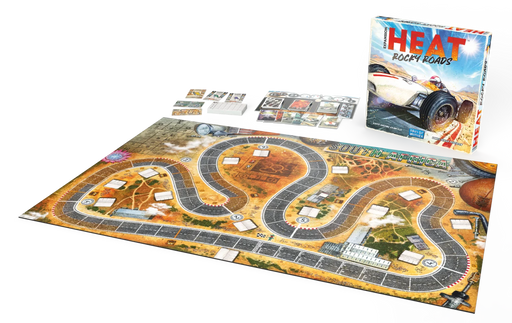 Heat: Rocky Roads Expansion Board Games Days of Wonder