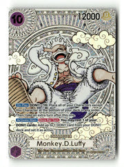 Monkey.D.Luffy (119) (SP) (Gold) (OP05-119) [A Fist of Divine Speed] Foil One Piece Single Bandai