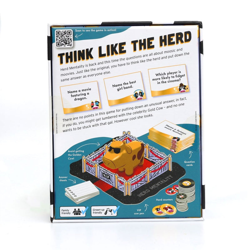 Herd Mentality: Moosic & Moovies Board Games Big Potato Games