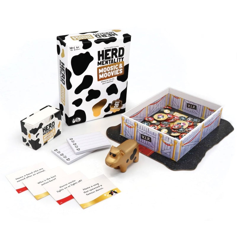 Herd Mentality: Moosic & Moovies Board Games Big Potato Games
