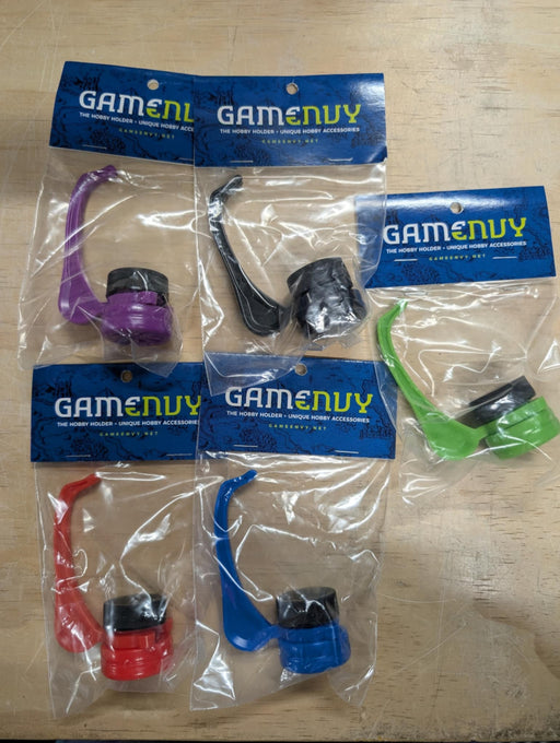 Game Envy: Hobby Holder 2-Part Set - Green Hobby Brushes Game Envy