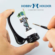 Game Envy: Hobby Holder 2-Part Set - Red Hobby Brushes Game Envy