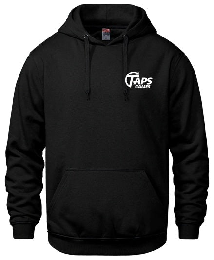 Hoodie - Taps Logo (Black) Apparel & Merchandise Taps Games
