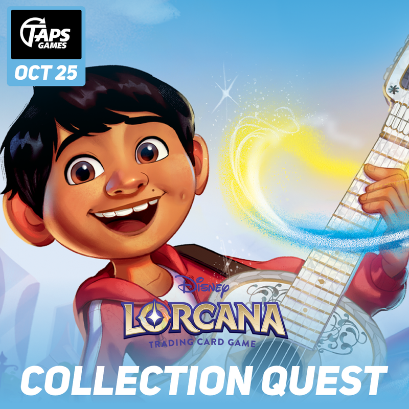 Lorcana Hyperia City Collection Quest - Event Ticket (Sunday, October 25 @ 12pm) Event Taps Games