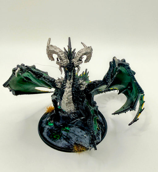 Siren's Forge Hand Painted Black Dragon RPG Miniatures Siren's Forge