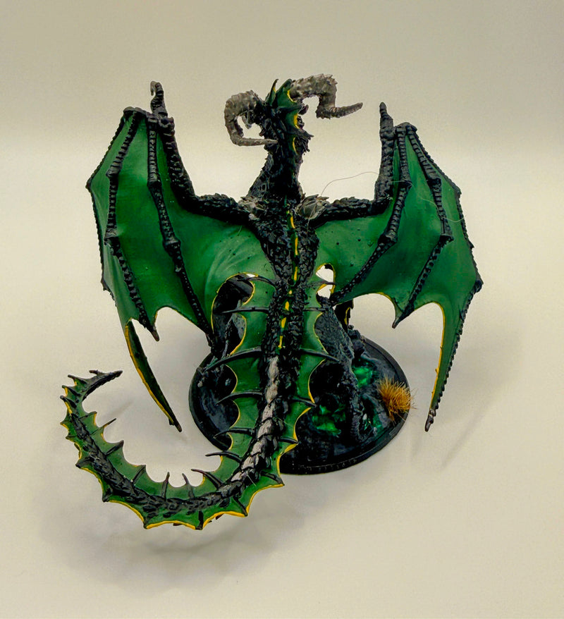 Siren's Forge Hand Painted Black Dragon RPG Miniatures Siren's Forge
