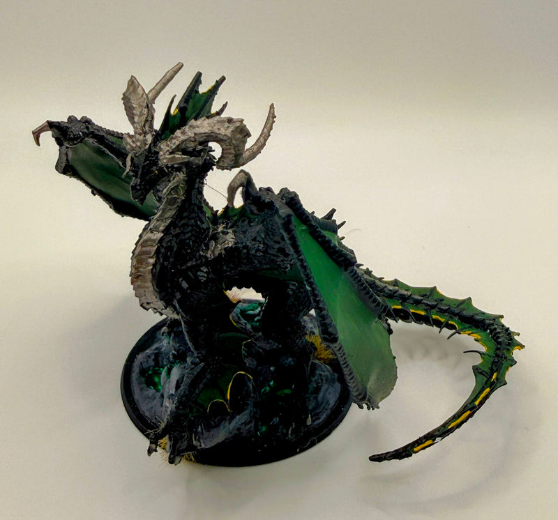 Siren's Forge Hand Painted Black Dragon RPG Miniatures Siren's Forge