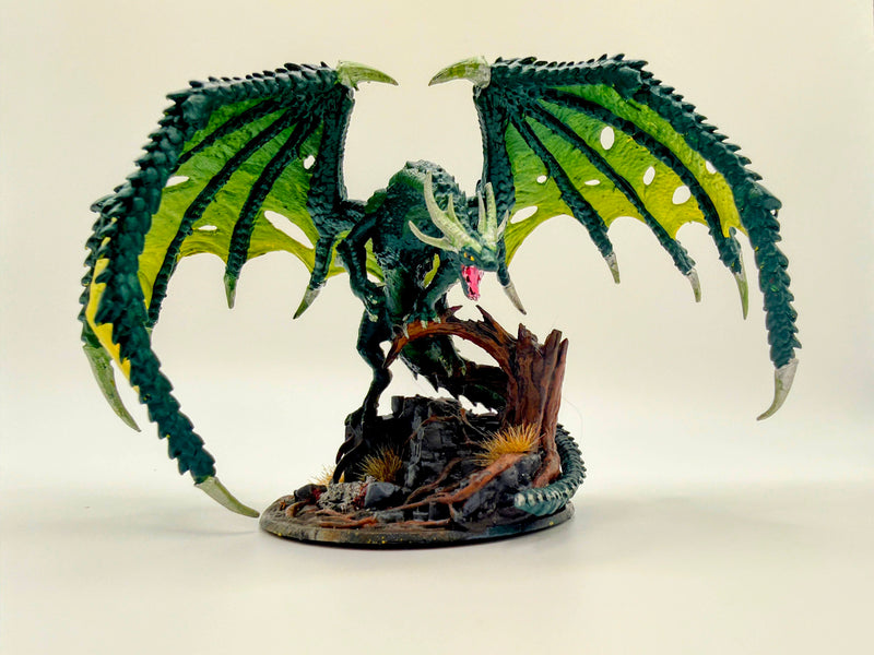 Siren's Forge Hand Painted Green Dragon RPG Miniatures Siren's Forge