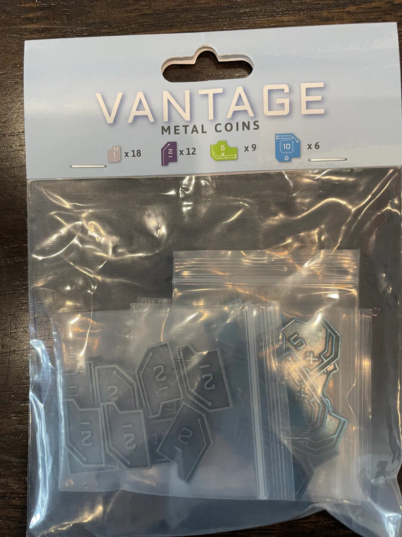 Vantage Metal Coins Board Games Stonemaier Games