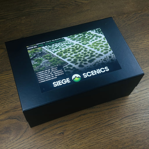 Siege Scenics: The Verdant Collection Box - Spring Basing Materials Siege Scenics