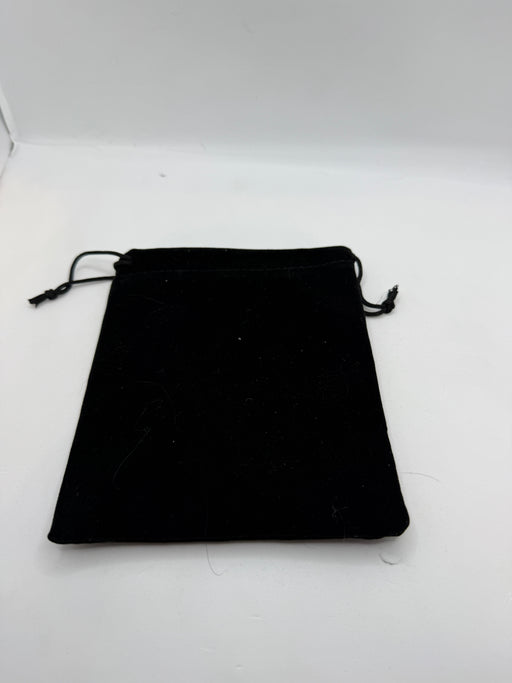 Seriously Good Dice: Large Velvet Dice Bag - Black w/ Black Lining Dice & Gaming Accessories Taps Imports