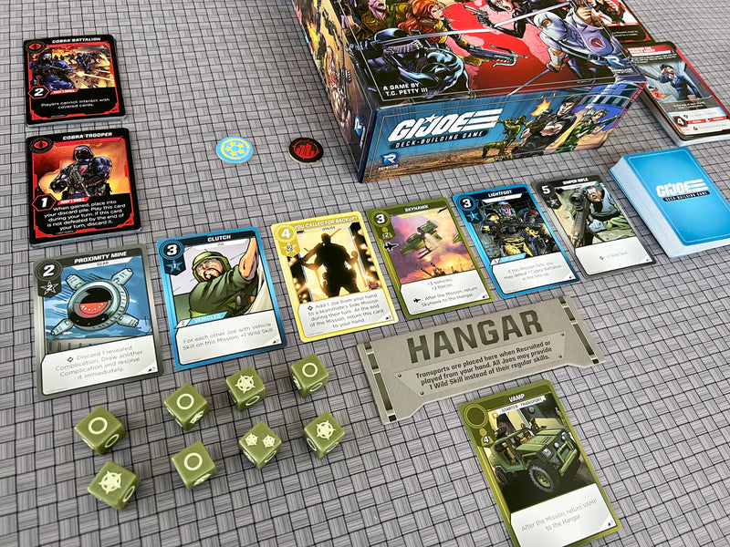 G.I. JOE Deck-Building Game Board Games Renegade Game Studios