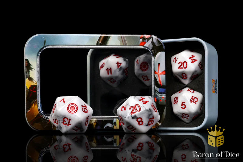 Baron of Dice: Infinity - Japanese Secessionist Army (JSA) N5 - Official Dice Set Dice & Gaming Accessories Baron of Dice