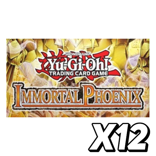 Yu-Gi-Oh! Immortal Phoenix - Booster Box Case (12 Boxes) (Release Date: January 27)