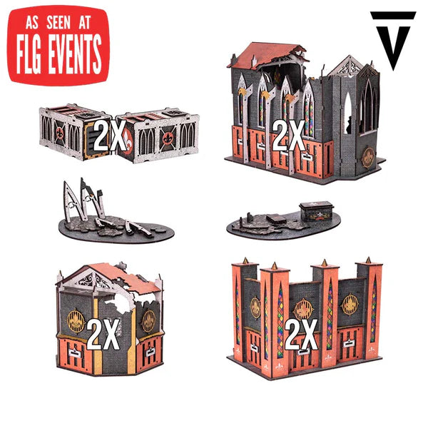 FLG Full Color Terrain: Imperial Sanctuary Event Set Terrain FLG