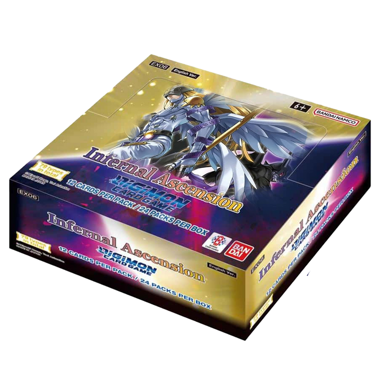 Digimon Infernal Ascension Booster Box [EX06] (Limit 1 Per Person) Digimon Sealed Digimon   
