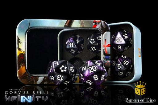 Baron of Dice: Infinity - Combined Army - Official Dice Set Dice & Gaming Accessories Baron of Dice