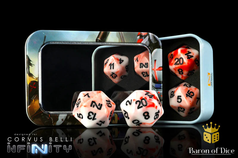 Baron of Dice: Infinity - N4 Bloody Intent - Official Dice Set Dice & Gaming Accessories Baron of Dice