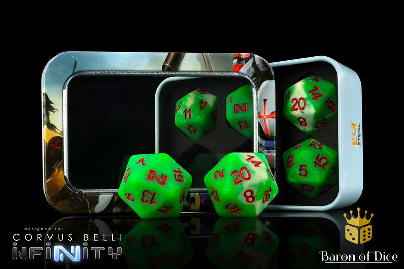 Baron of Dice: Infinity - N5 Union - Official Dice Set