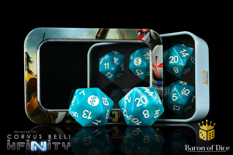 Baron of Dice: Infinity - PanOceania - Official Dice Set Dice & Gaming Accessories Baron of Dice