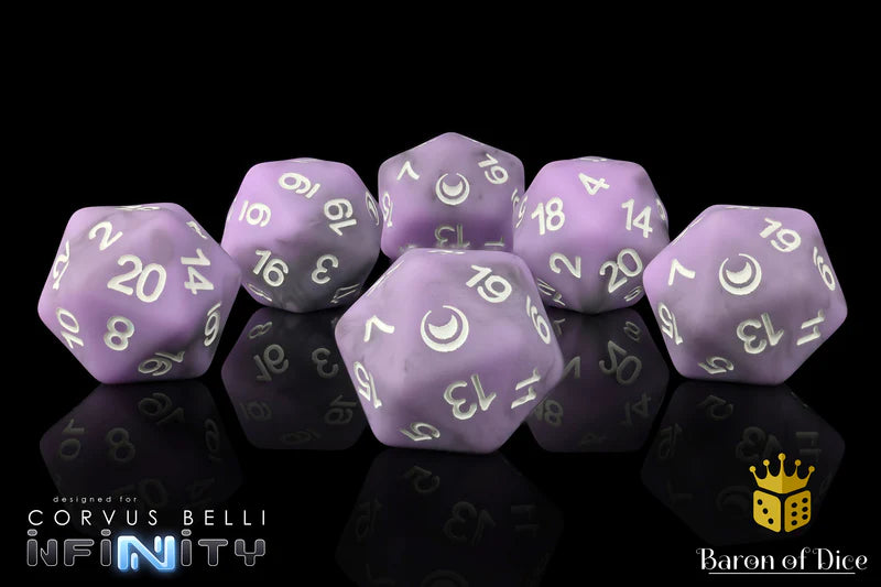 Baron of Dice: Infinity - Steel Phalanx - Official Dice Set Dice & Gaming Accessories Baron of Dice
