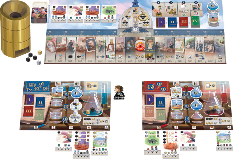 In the Footsteps of Marie Curie Board Games Sorry We Are French