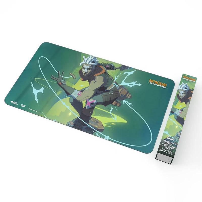 Riftbound: Stitched Playmat - "Ekko, Boy Who Shattered Time" Radiance Playmats Riot Games