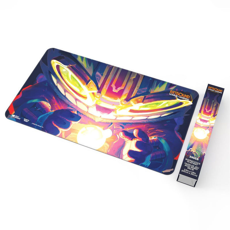 Riftbound: Stitched Playmat - "Ziggz, Hexplosive Expert" Radiance Playmats Riot Games