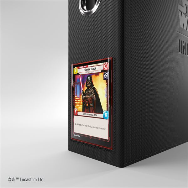 Gamegenic: Premium Cardport XL 24 Pocket Binder Black - Star Wars: Unlimited Binders & Pages Gamegenic