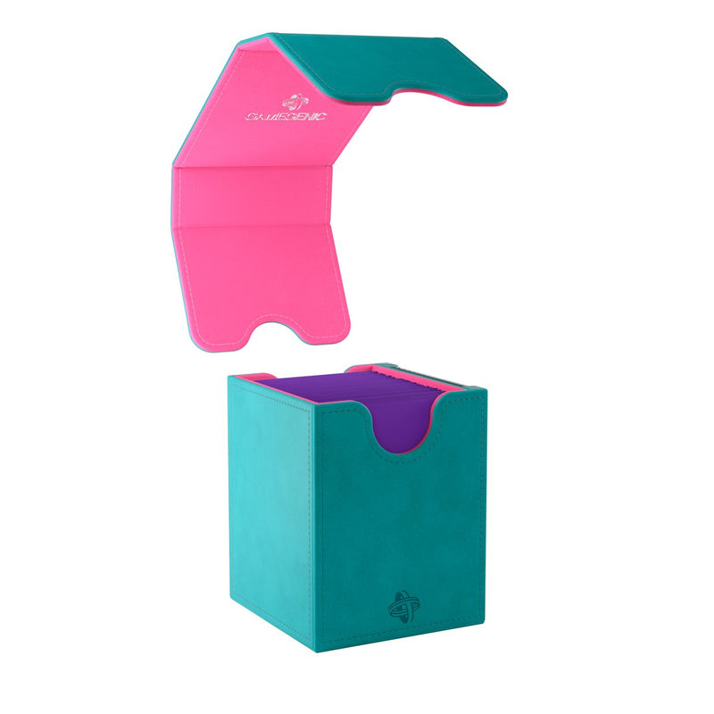 Gamegenic: Squire 100+ XL - Teal/Pink Deck Boxes & Storage Gamegenic