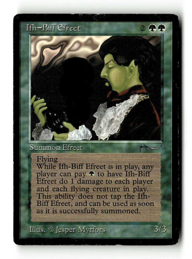 Ifh-Biff Efreet [Arabian Nights] - Scan (KA-36) High End MTG Single Magic: The Gathering