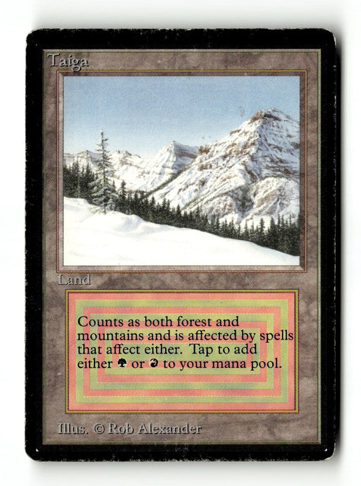 Taiga (LEB-283) [Limited Edition Beta] - Scan (KA-25) High End MTG Single Wizards of the Coast