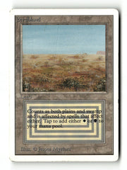 Scrubland [Unlimited Edition] - Scan (KA-26) High End MTG Single Magic: The Gathering