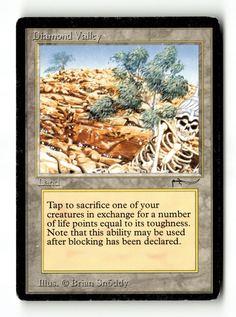 Diamond Valley [Arabian Nights] - Scan (KA-29) High End MTG Single Magic: The Gathering