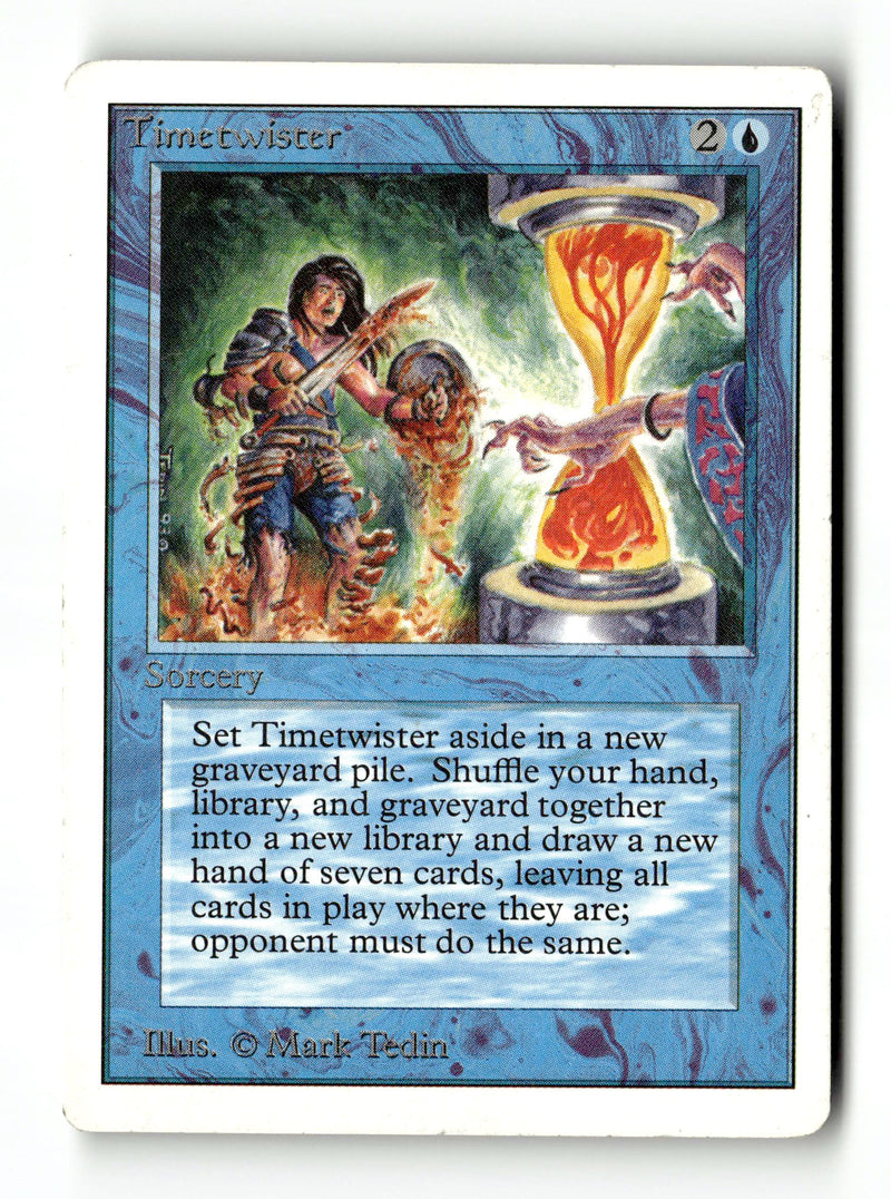Timetwister [Unlimited Edition] - Scan (KA-024) High End MTG Single Magic: The Gathering