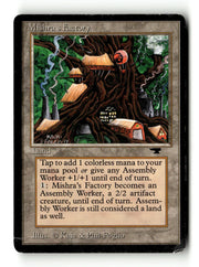 Mishra's Factory (Dark Green Background) [Antiquities] - Scan (KA-32) High End MTG Single Magic: The Gathering