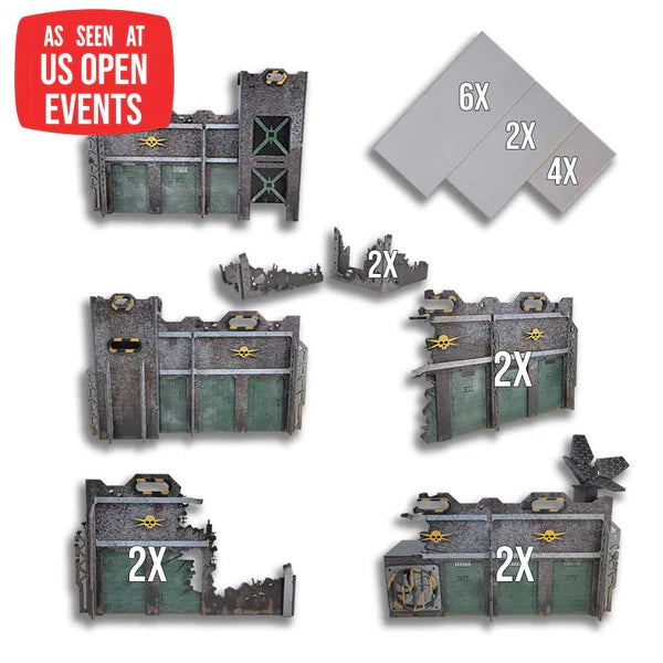 FLG Full Color Terrain: Matched-Play Terrain Set Terrain FLG