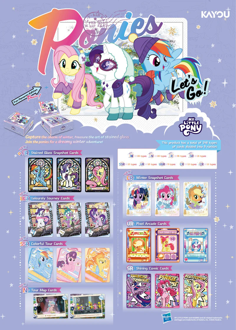 Kayou Collectible Cards: My Little Pony Friendship Eternal Fun Moment Edition Series 3 Booster Box