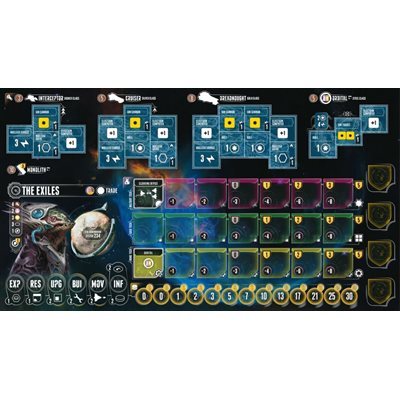 Eclipse - 2nd Dawn for the Galaxy: Outcasts Expansion