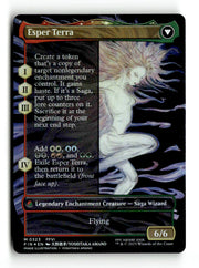 Terra, Magical Adept // Esper Terra (FIN-323) [FINAL FANTASY] (enchantment) (Borderless) Foil - Scan (LB-120) High End MTG Single Wizards of the Coast
