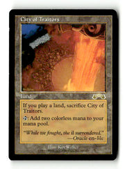 City of Traitors (EXO-143) [Exodus] - Scan (LB-128) High End MTG Single Wizards of the Coast