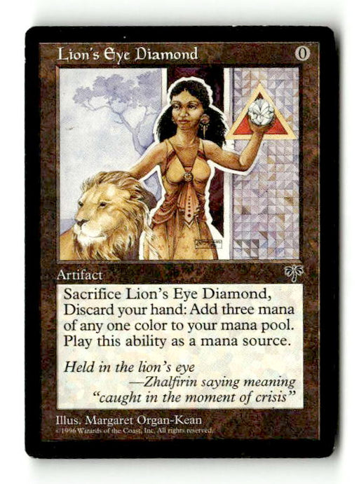 Lion's Eye Diamond (MIR-307) [Mirage] - Scan (LB-129) High End MTG Single Wizards of the Coast