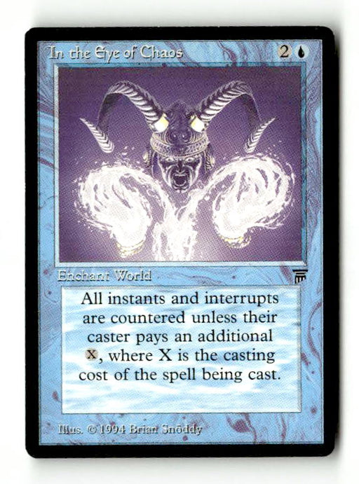 In the Eye of Chaos (LEG-061) [Oldschool] Legends - Scan (LB-135) High End MTG Single Wizards of the Coast