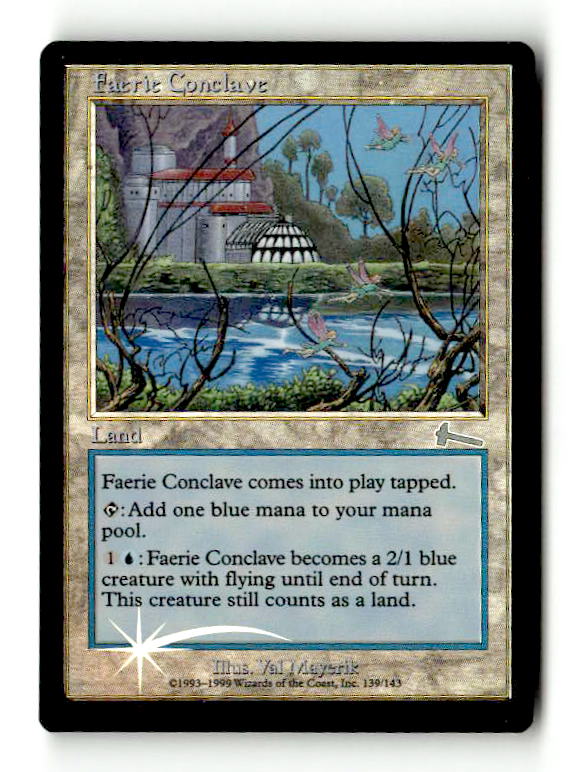 Faerie Conclave (ULG-139) [Urza's Legacy] Foil - Scan (LB-150) High End MTG Single Wizards of the Coast