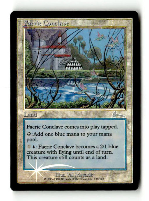 Faerie Conclave (ULG-139) [Urza's Legacy] Foil - Scan (LB-151) High End MTG Single Wizards of the Coast