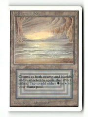 Underground Sea (2ED-286) [Oldschool] Unlimited Edition - Scan (LB-166) High End MTG Single Wizards of the Coast