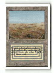 Scrubland (2ED-282) [Oldschool] Unlimited Edition - Scan (LB-175) High End MTG Single Wizards of the Coast